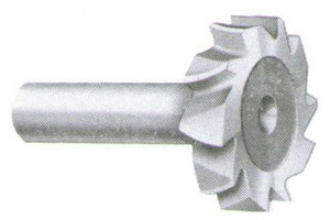 Shear Curved-Tooth Woodruff Keyway Cutter 